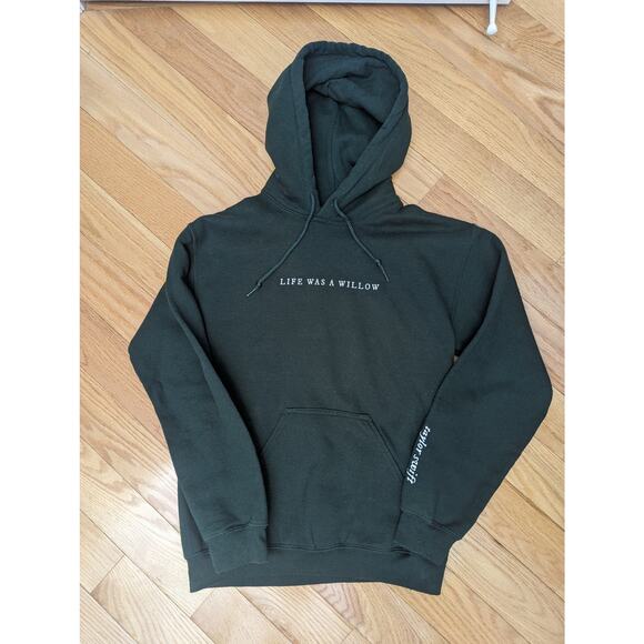 Taylor Swift Life Was A Willow Hoodie Size S Evermore Album Eras Tour Swiftie - Picture 4 of 9